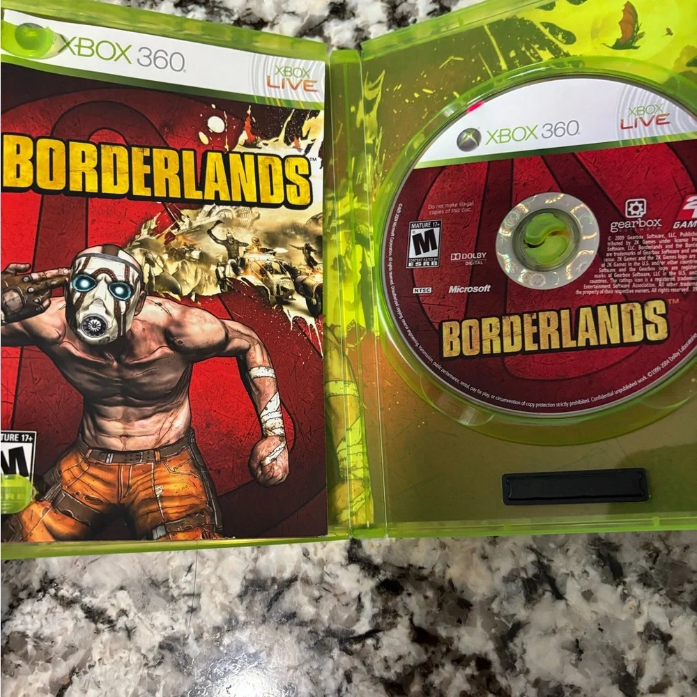 Xbox 360 Borderlands Cib